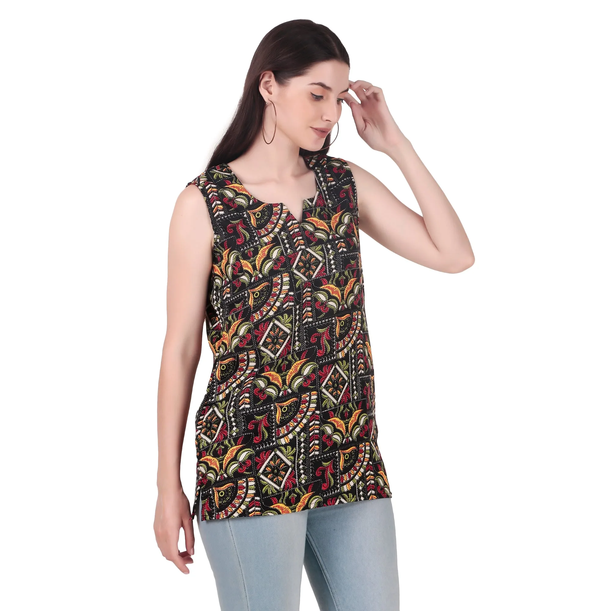 Magnetism Short Kurti for Women