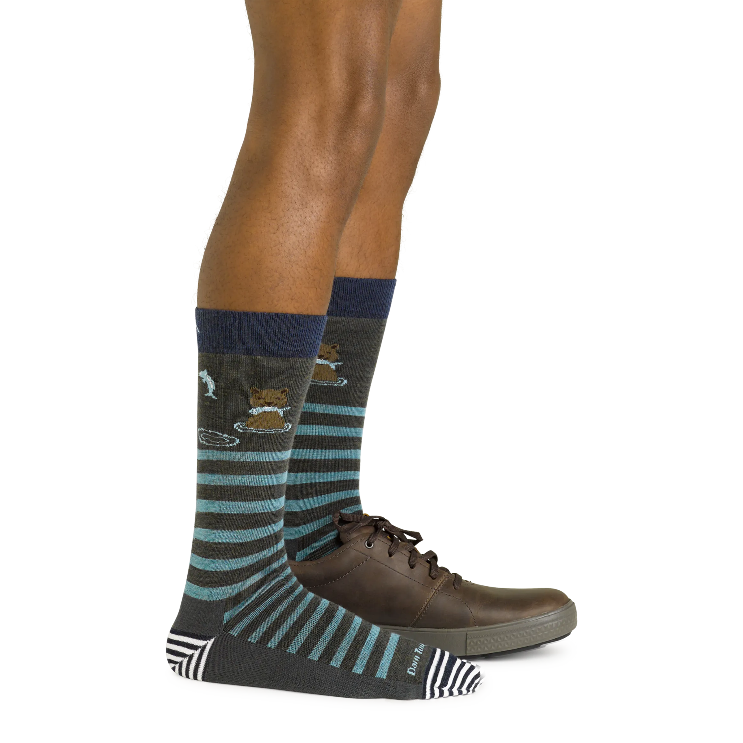 Men's Animal Haus Crew  Lightweight Lifestyle Sock