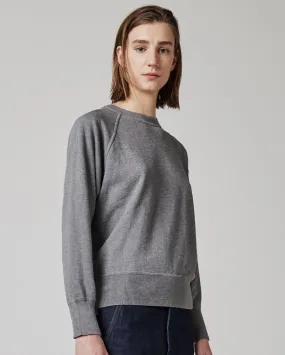 MHL KNITTED LONG SLEEVE T-SHIRT / ALUMINIUM