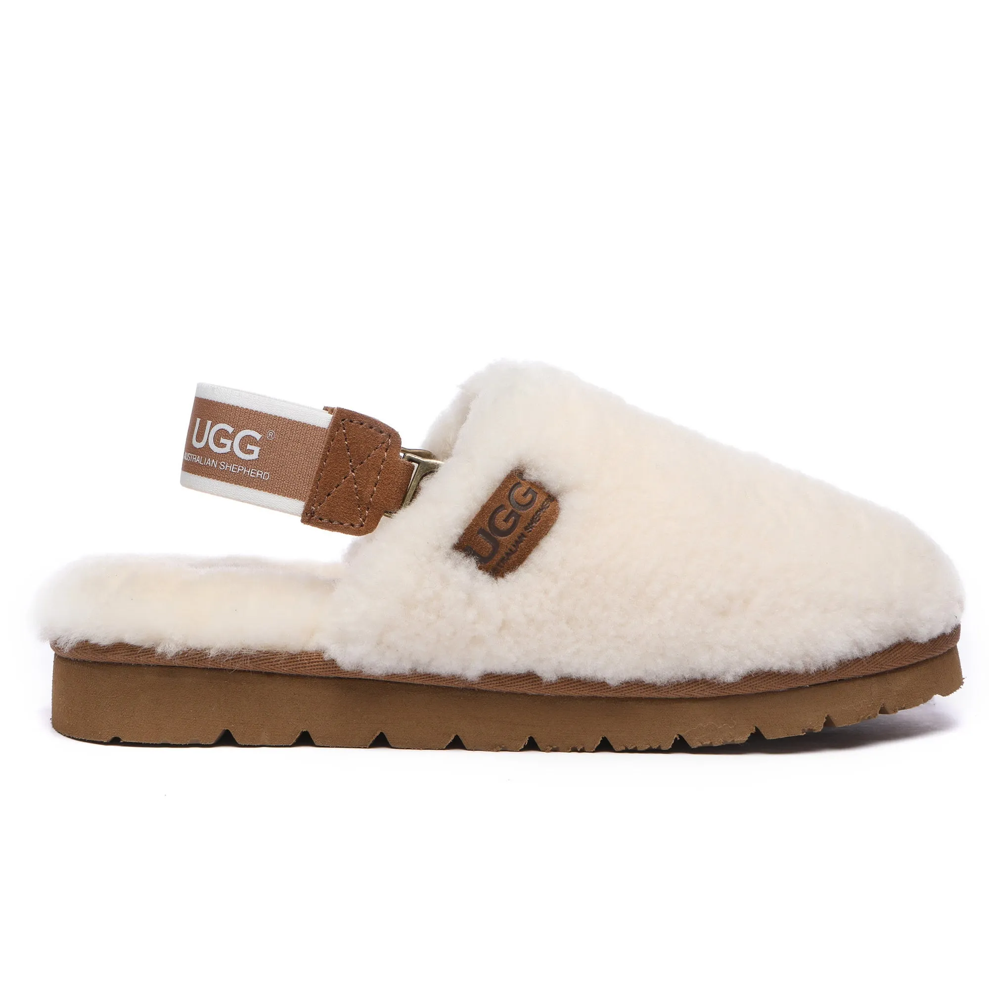 Mila Removable Strap Slingback UGG Slippers