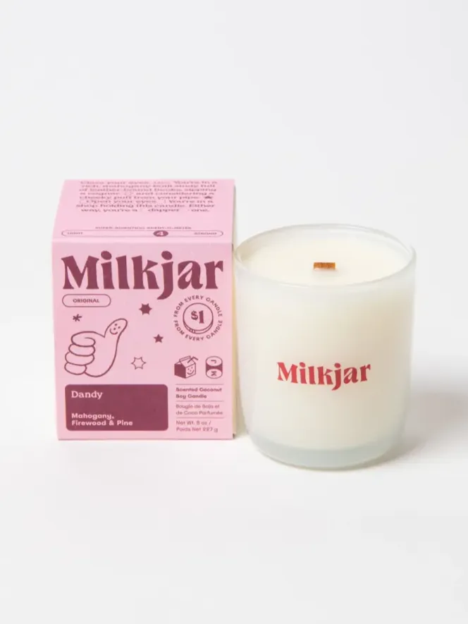 MILK JAR CANDLE CO