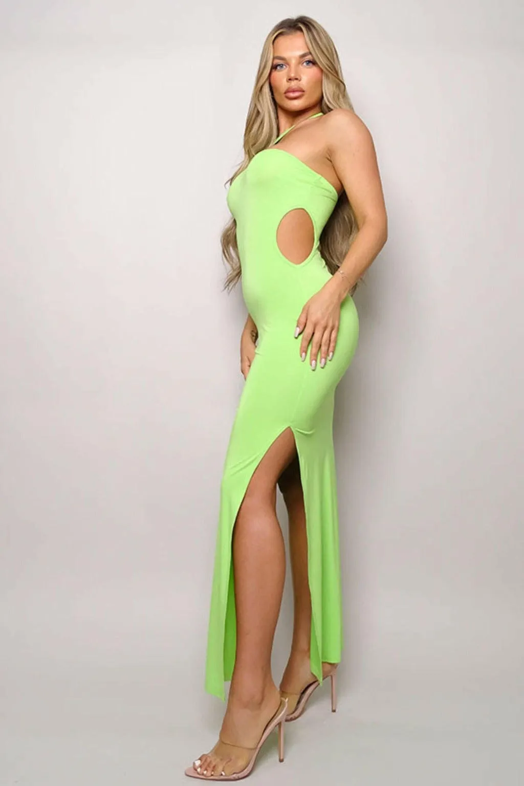 Milly Cabana Modern Cutout Maxi Dress