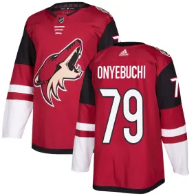 Montana Onyebuchi Arizona Coyotes adidas Authentic Jersey - Maroon