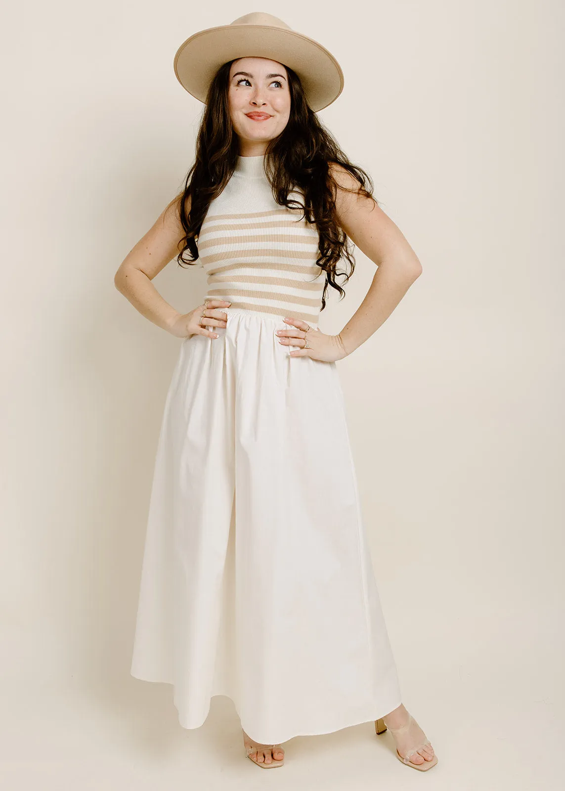 Nico Maxi Dress - Beige