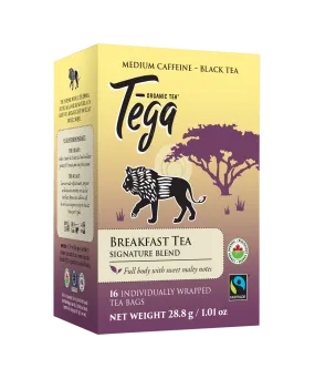 Organic Breakfast Tea 16ct