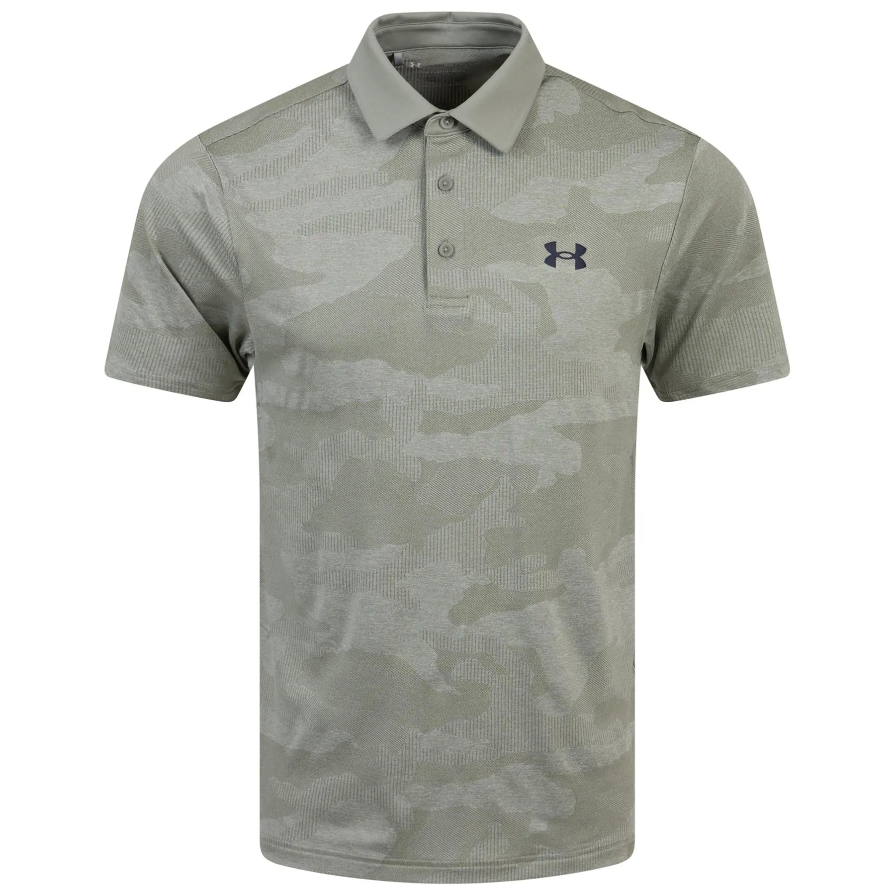 Playoff 2.0 Camo Jacquard Polo Grove Green/Olive Tint - AW23