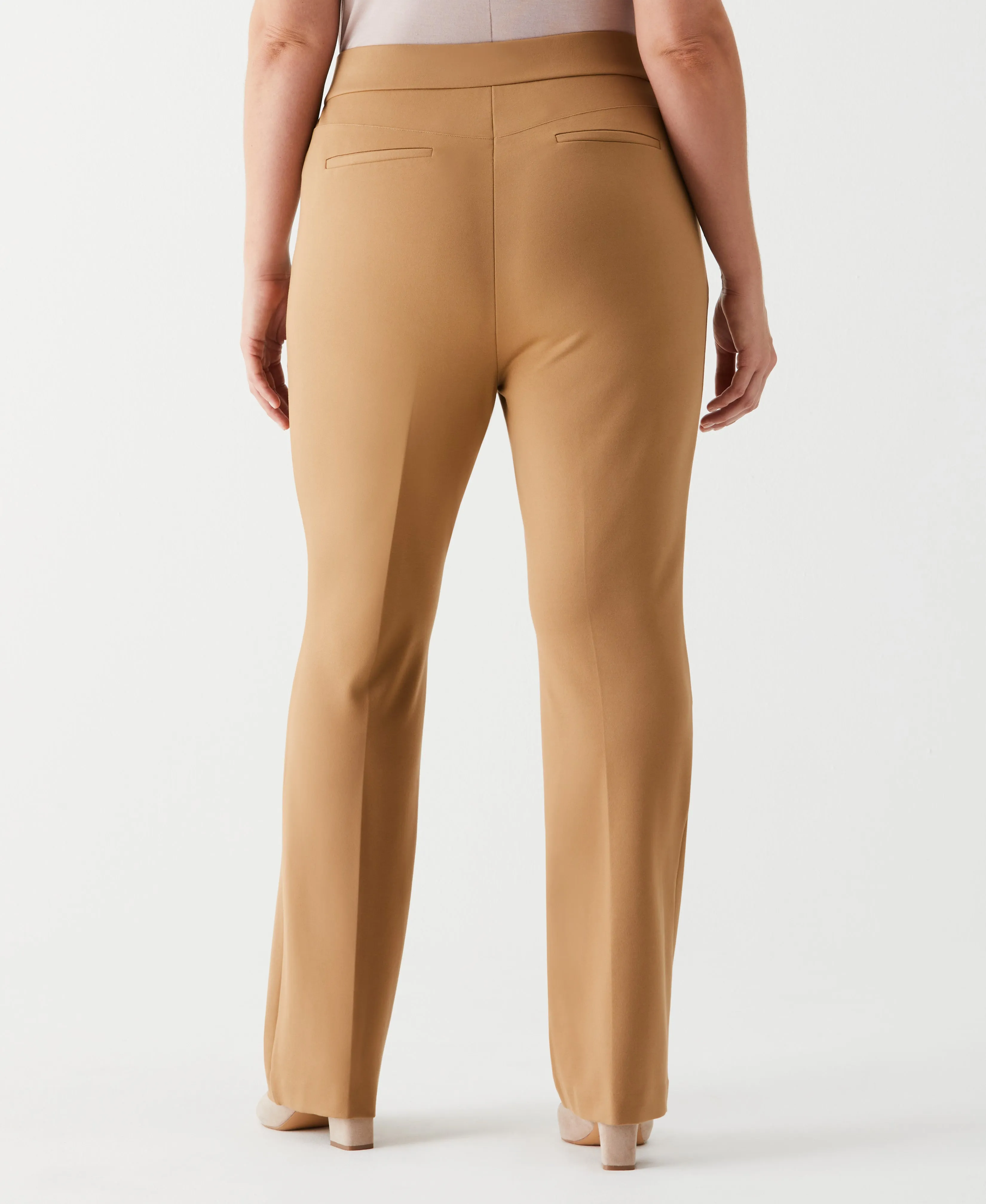 Plus Size Boot Cut Pull-On Pant