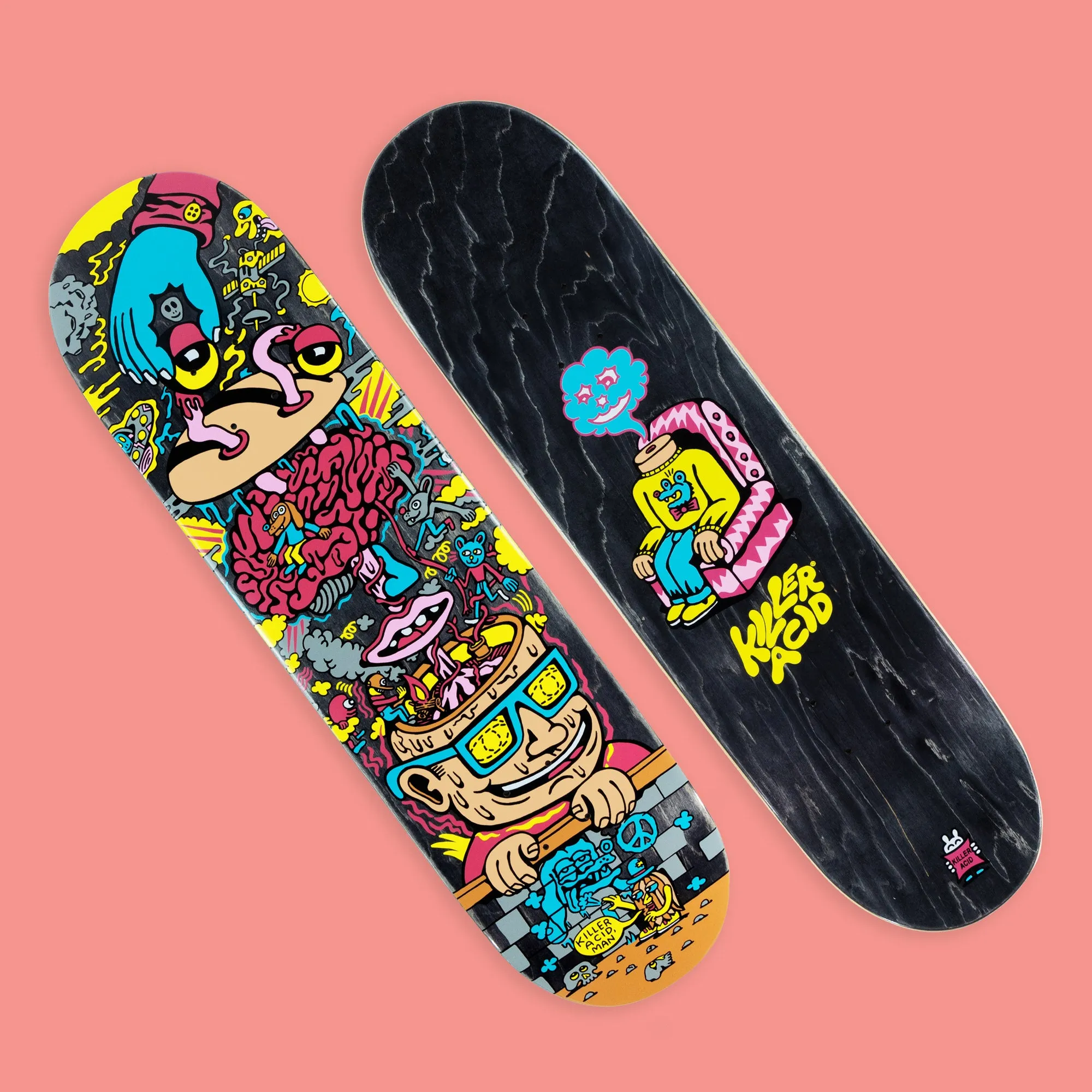 Pop Your Top Skateboard Deck