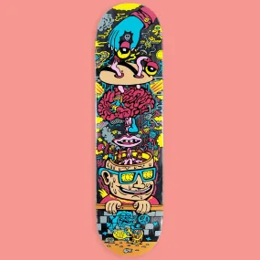 Pop Your Top Skateboard Deck