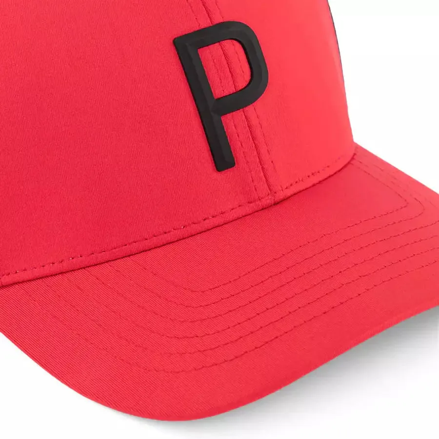 Puma Maple Printed Snapback Cap - Red