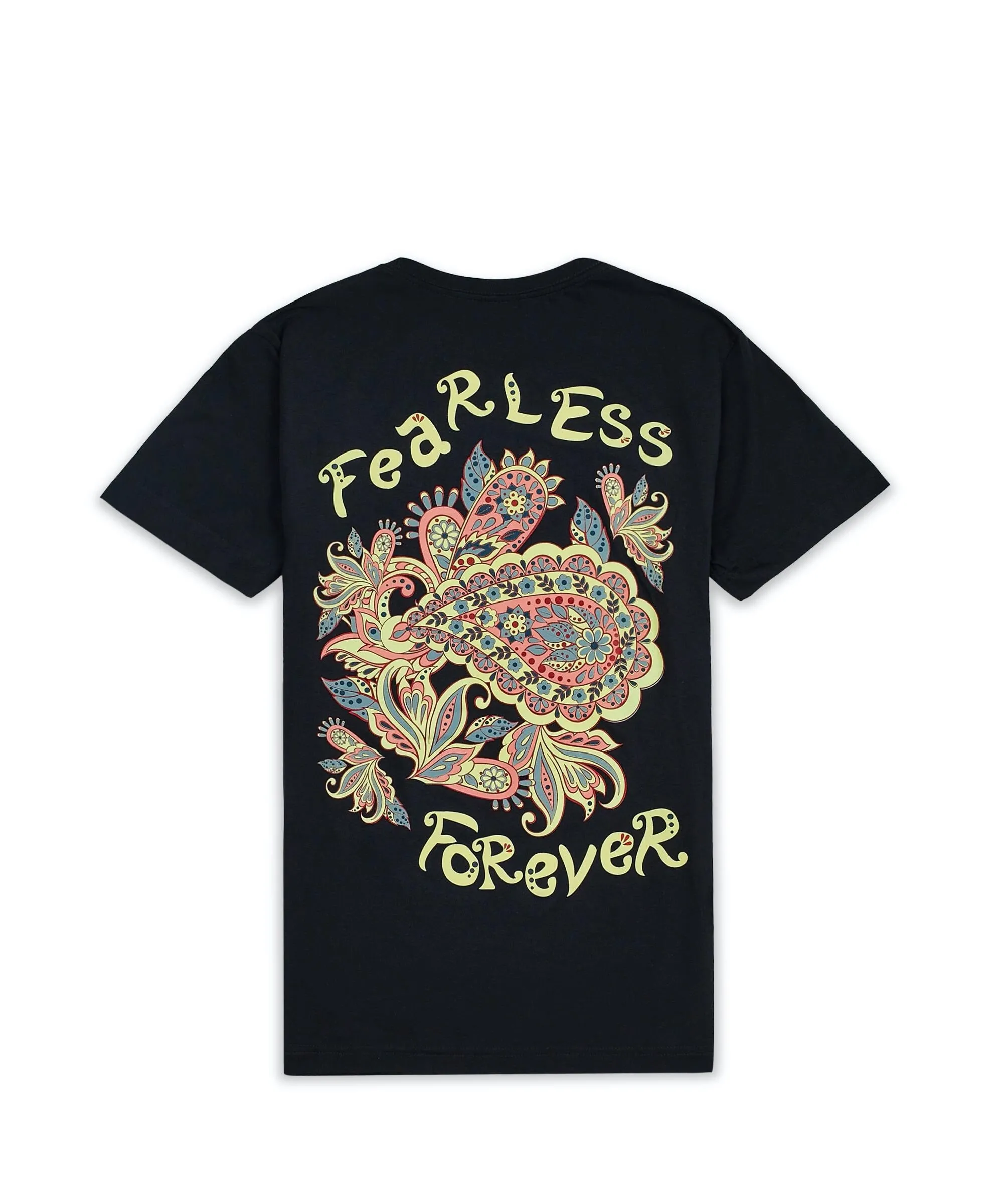 Reason Paisley Graphic Tee - Black