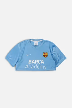 Rework Crop Barcelona Soccer Jersey - XS