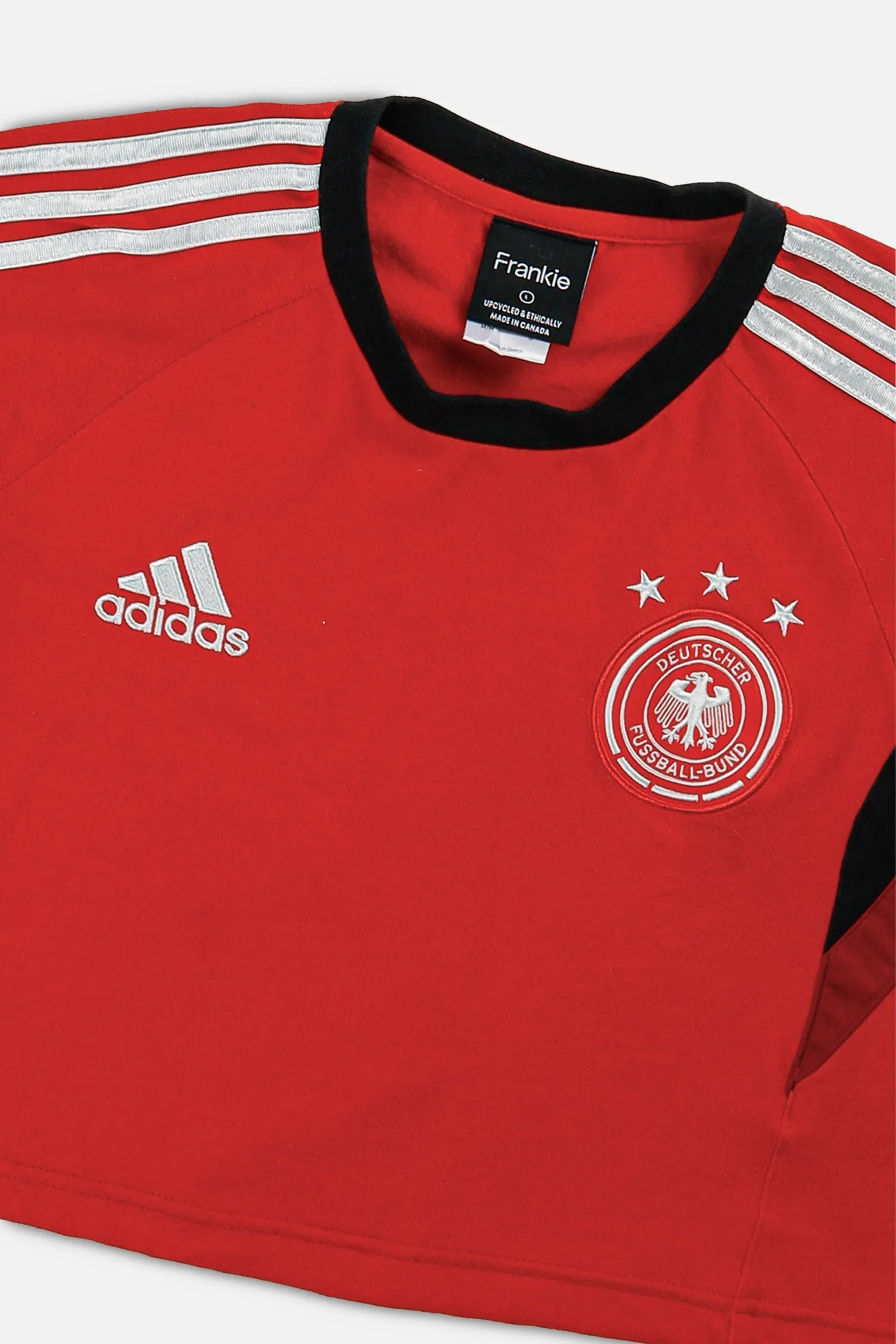 Rework Crop Germany Soccer Tee - L