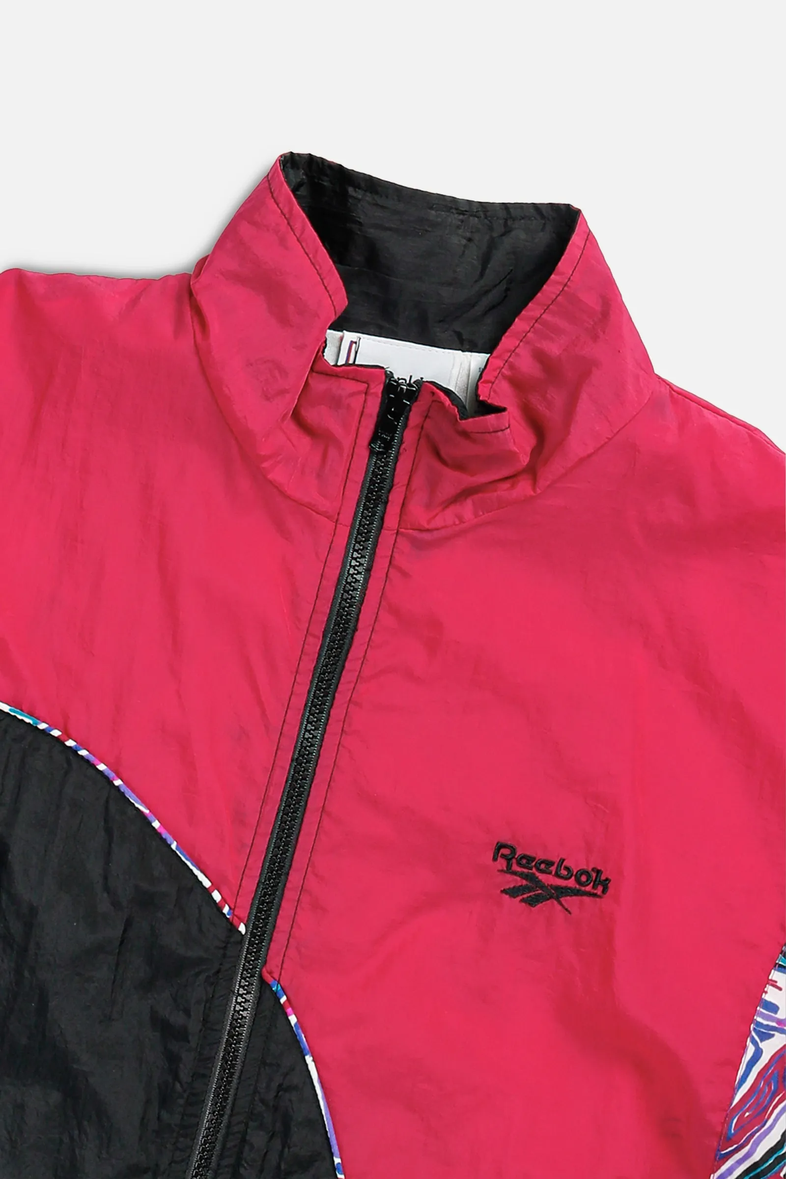 Rework Reebok Crop Windbreaker - XL