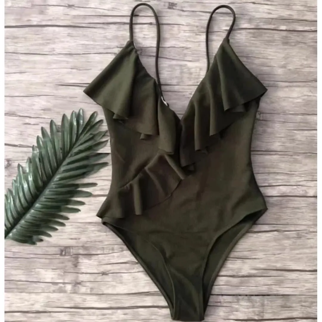 Ruffle Swim Wear