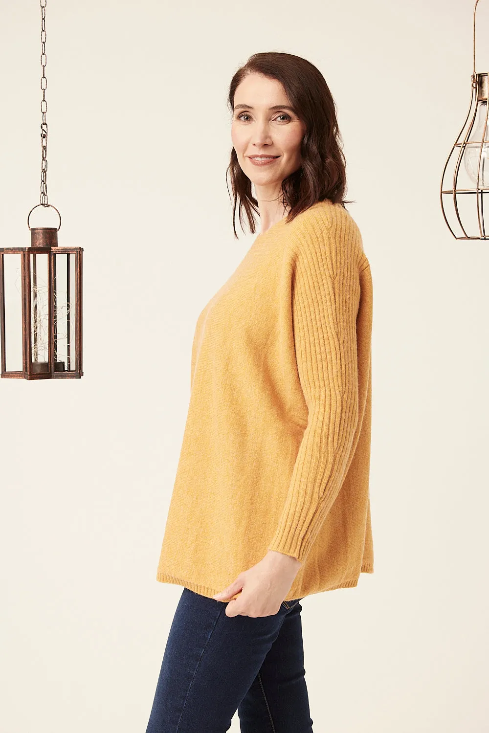 Saloos Scoop Neck Jumper