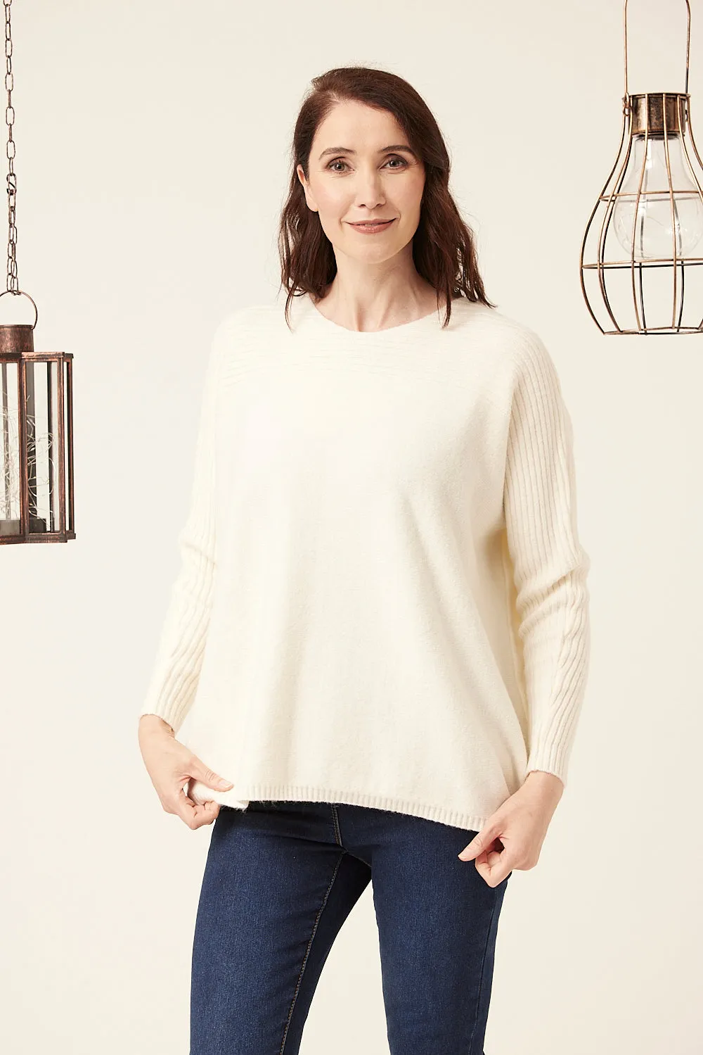 Saloos Scoop Neck Jumper