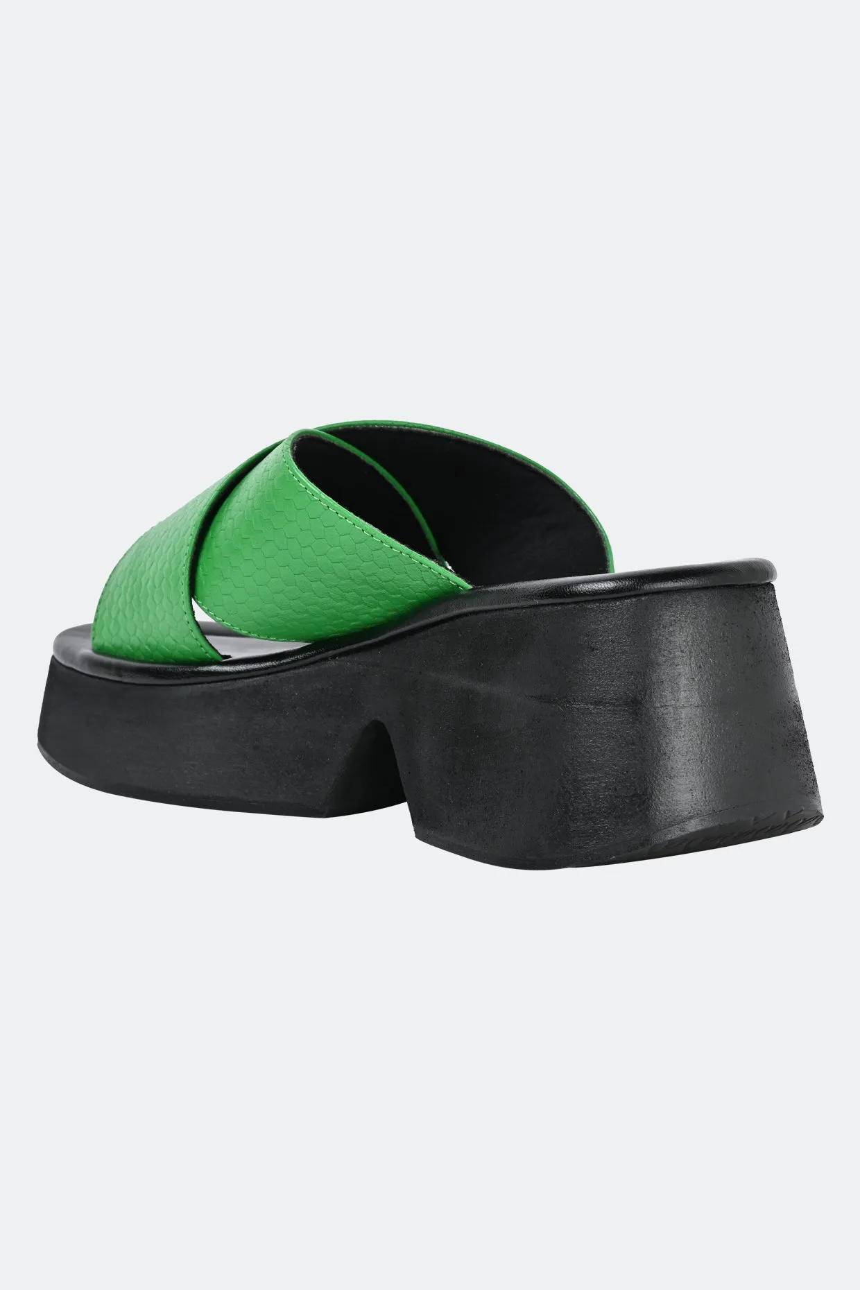 Siena Platforms in Green For Women