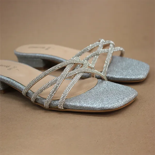 Sliver Fancy & Stylish Slippers for women