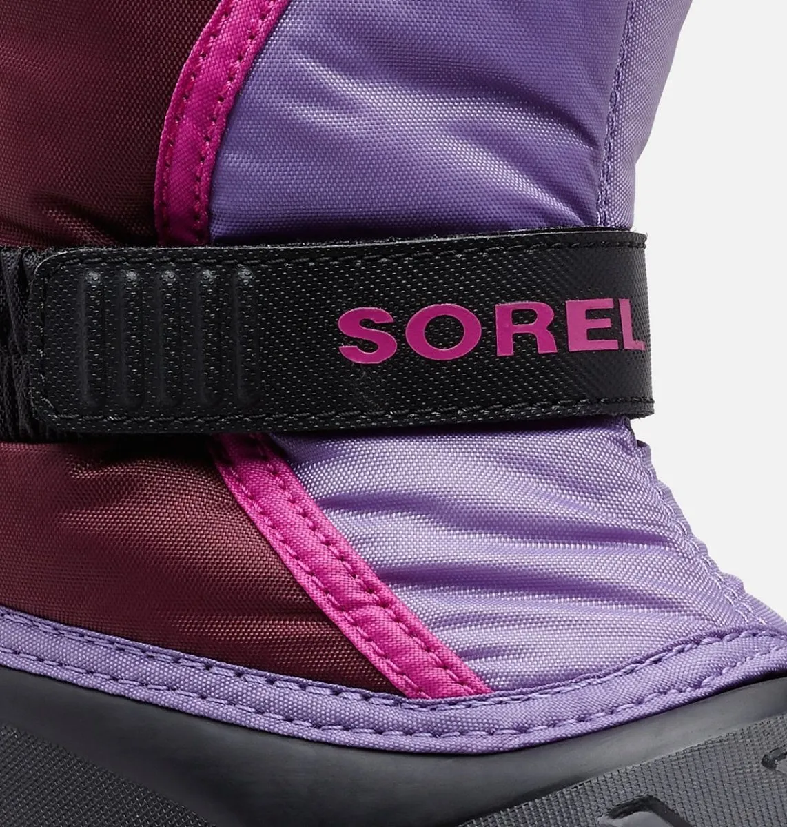 Sorel Girl's Flurry Waterproof Paisley Purple