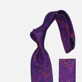 Steven Land Big Knot Silk Tie BW2414 Fuchsia