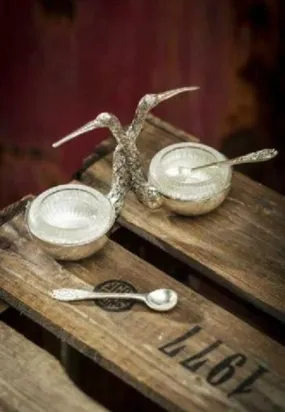 Stork Salt   Pepper Cellar