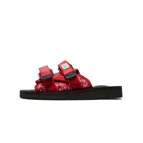 Suicoke MOTO-Cab PT02 Sandals Red