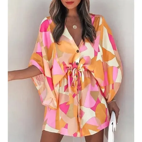 Summer Mini Beach Dress for Women