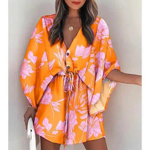 Summer Mini Beach Dress for Women