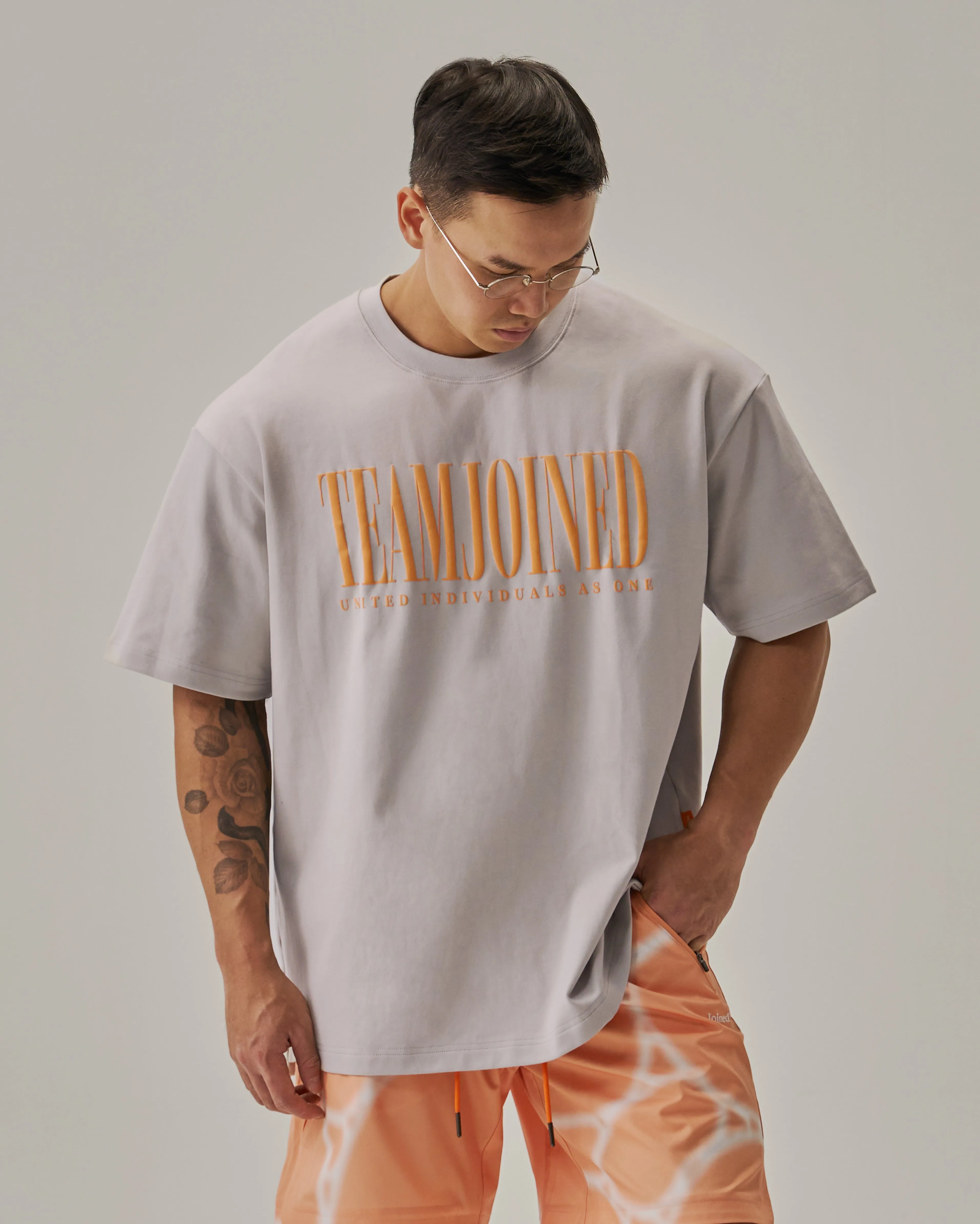 TEAMJOINED Foam Logo Heavy Oversized