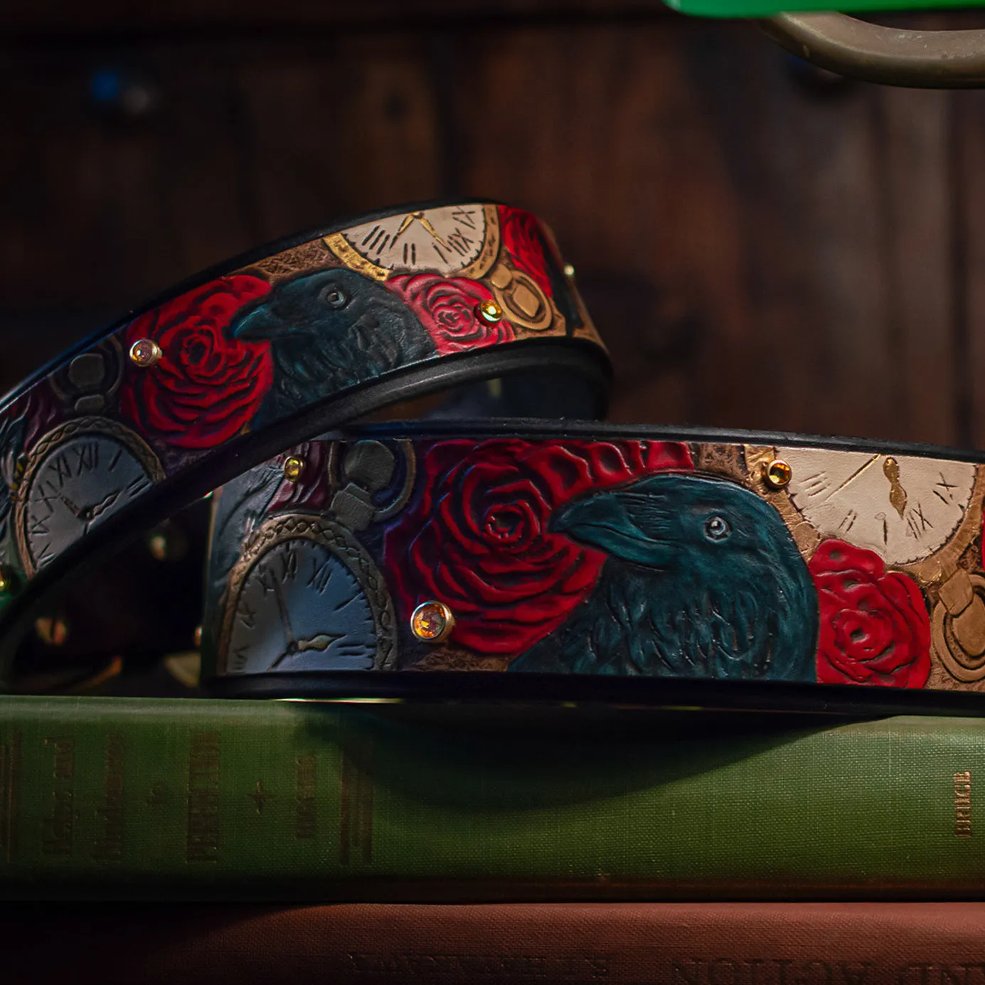 The Raven Dog Collar