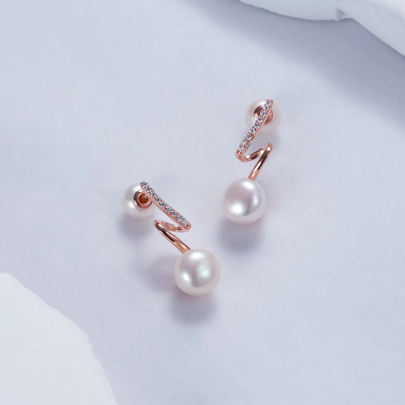 Top Grade Freshwater Pearl Earrings WE00689 | S Collection