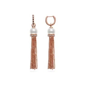 Top Lustre Freshwater Pearl Earrings WE00699 | SAFARI