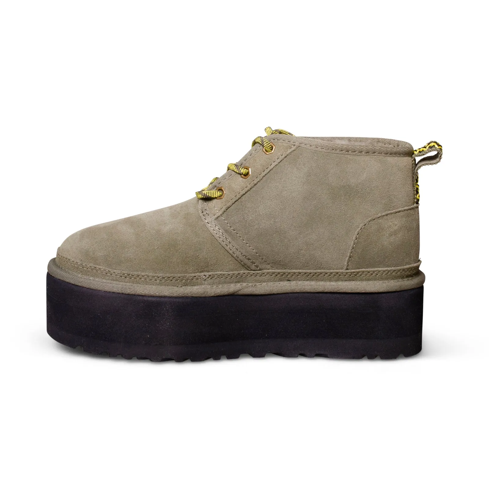 UGG Neumel Heritage Platform Burnt Olive Boots - Women's