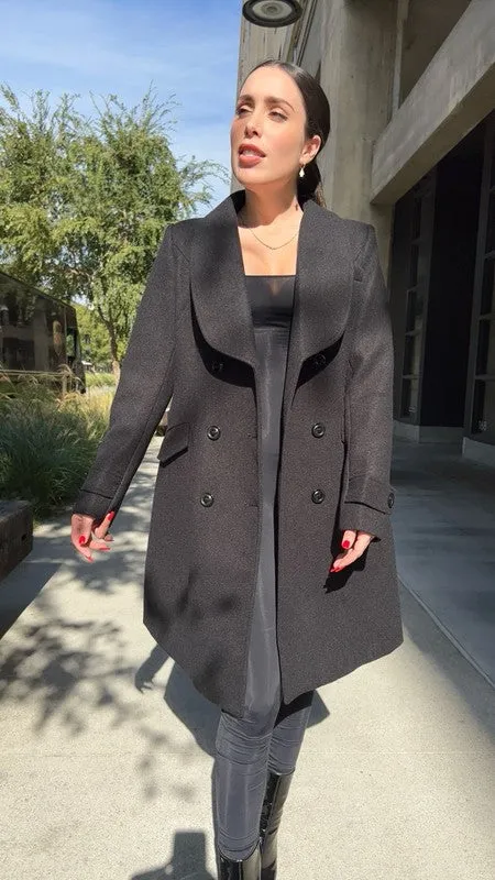 Vegan Wool Coat