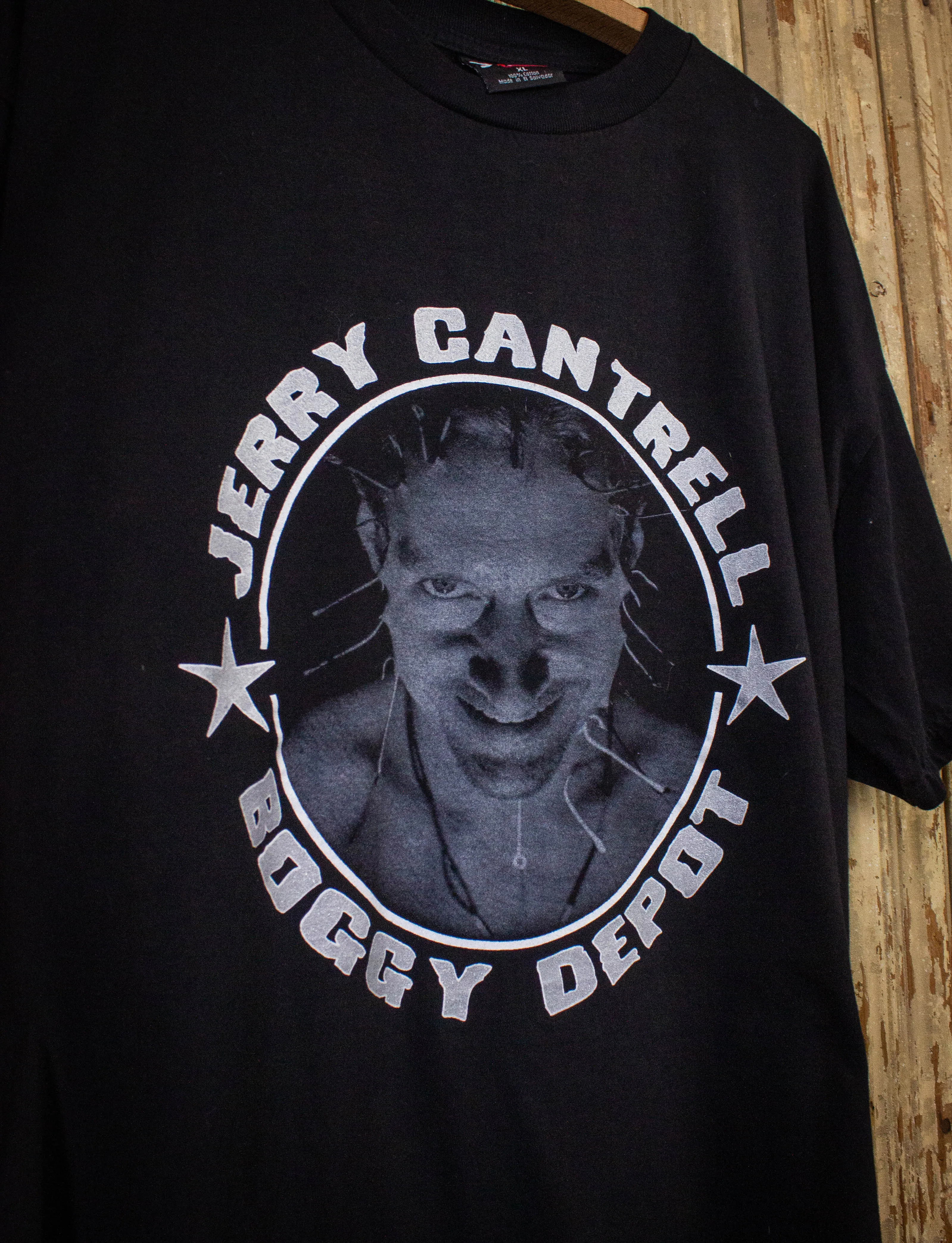 Vintage Jerry Cantrell Boggy Depot Concert T Shirt 1998 Black XL