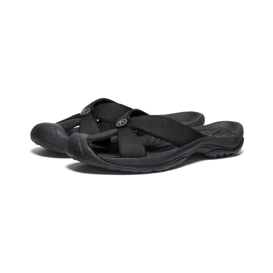 Women's Bali Slide Sandal  |  Black/Steel Grey