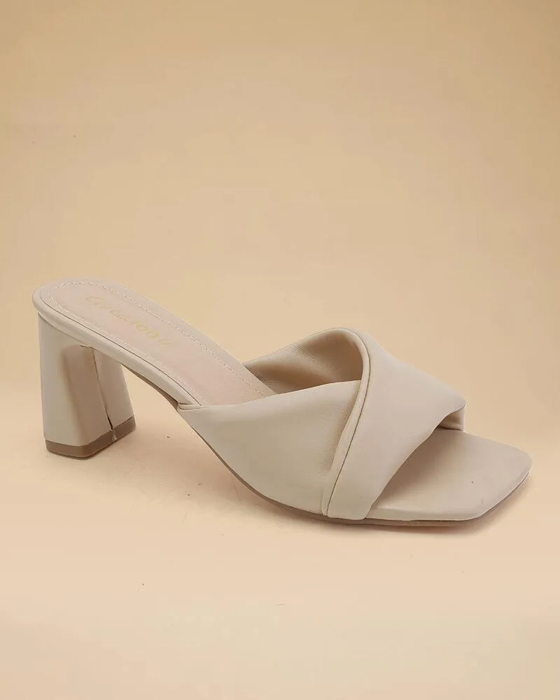 Women's Casual Simple Chunky Heel Sandals