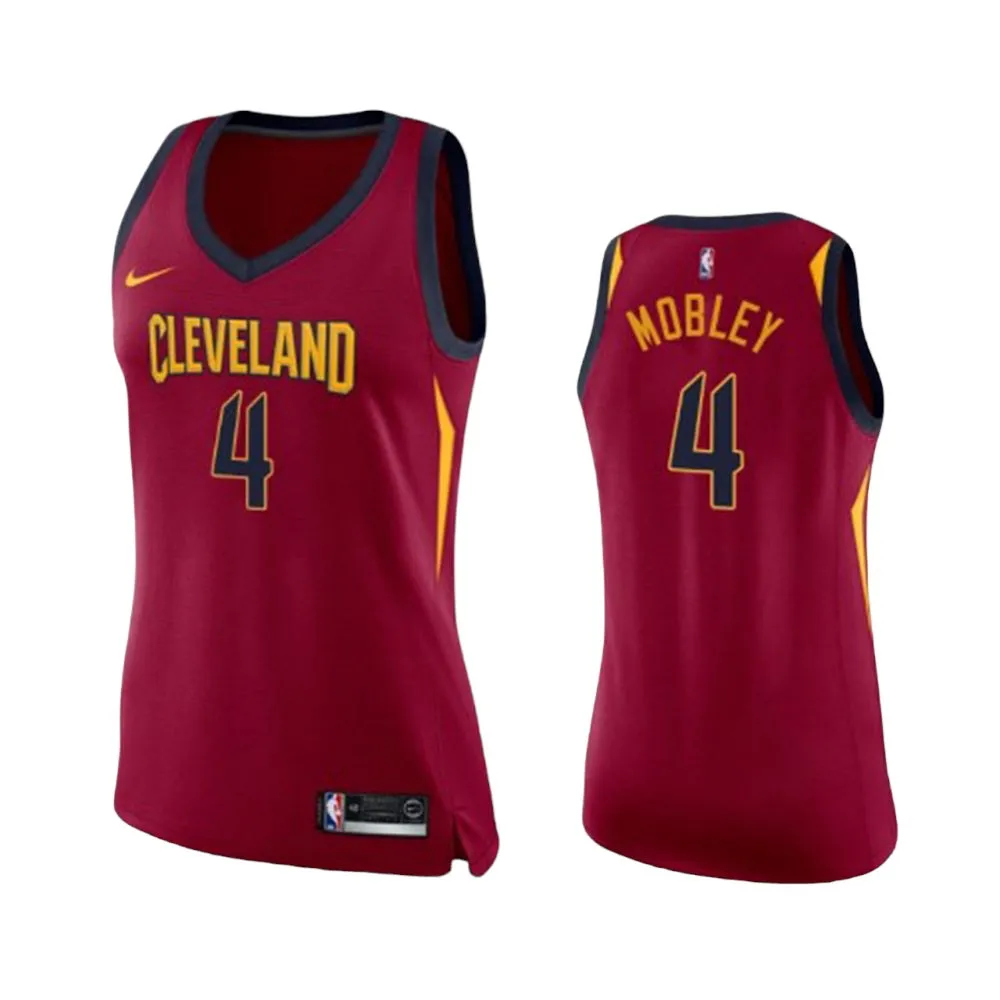 Women's Cleveland Cavaliers Evan Mobley Icon Edition Jersey - Maroon