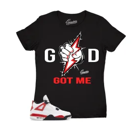 Womens - Red Cement 4 God Got Me Shirt