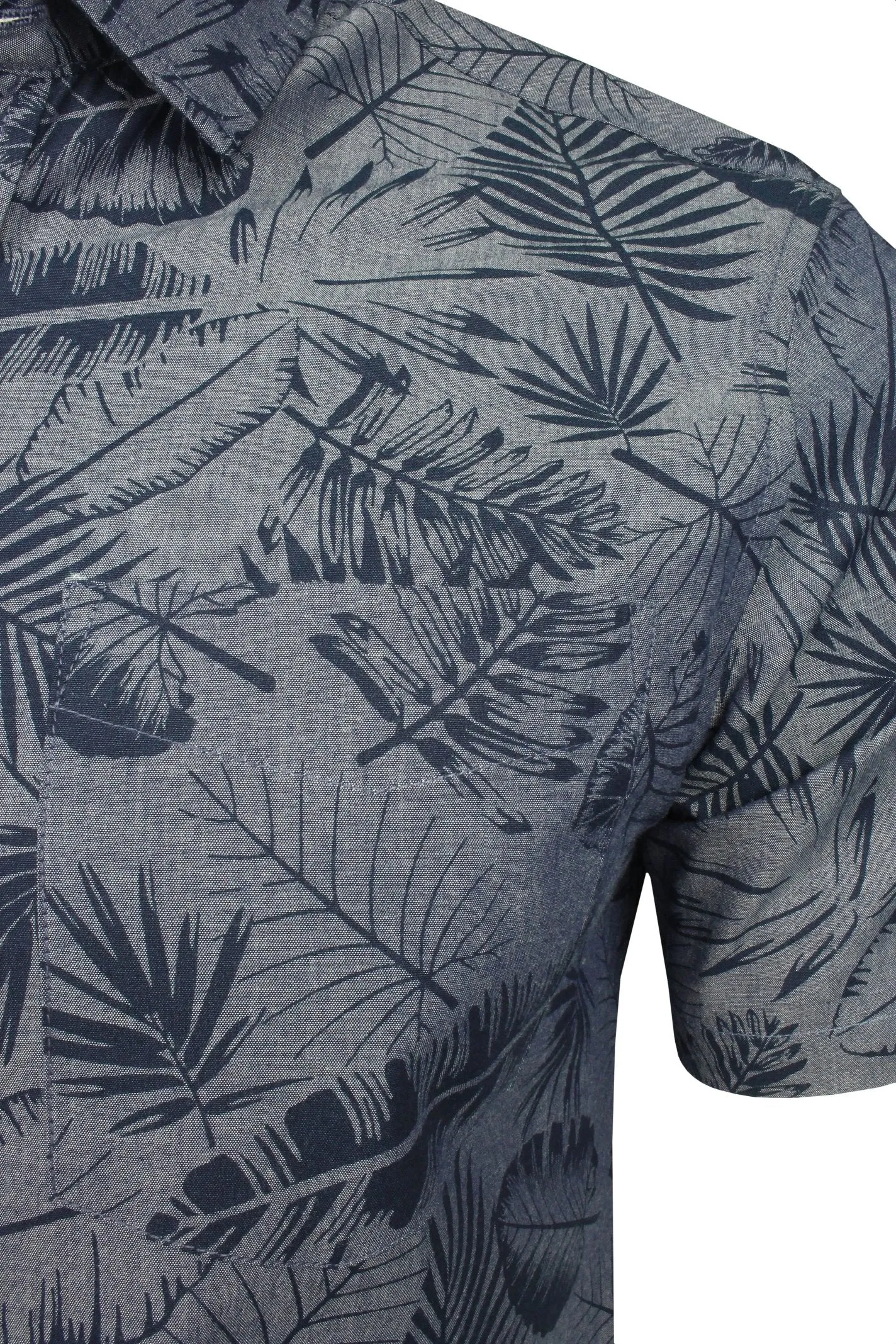 Xact Mens Cotton Hawaiian/ Floral Shirt - Short Sleeved